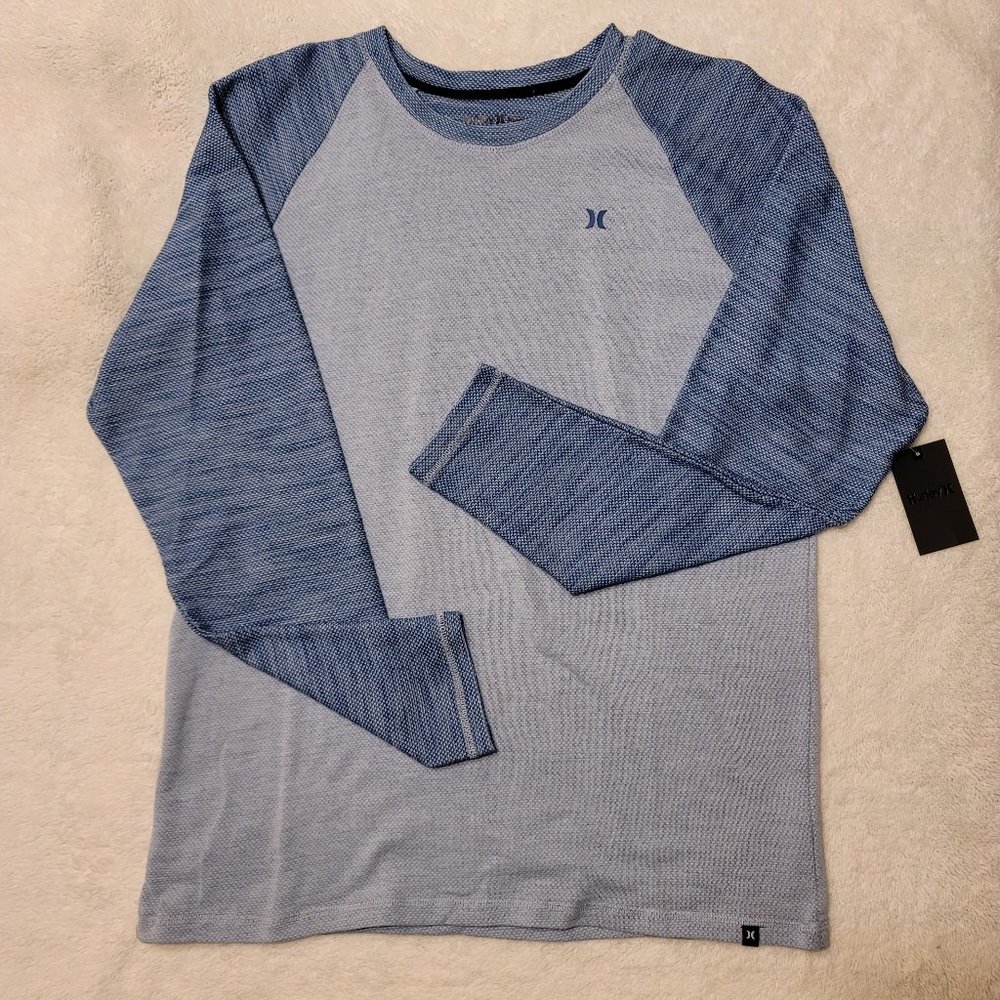 HURLEY Ventura Raglan Long Sleeved Pullover Size Large